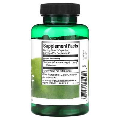Куркума Swanson Turmeric с капсули по 720 мг №100