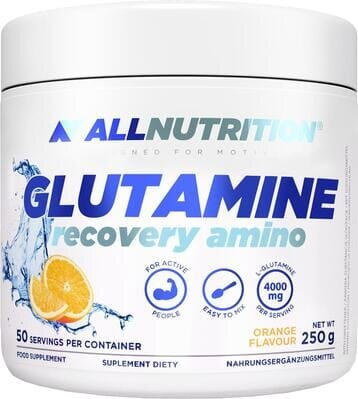 Глютамін Allnutrition Glutamine Recovery Amino Orange, 250 г