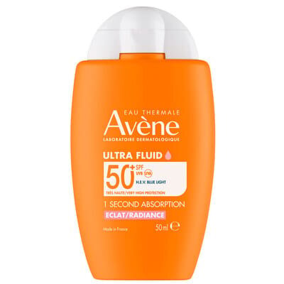 Ультра-флюїд для обличчя сонцезахисний Avene Radiance SPF50+ для всіх типів шкіри, 50 мл