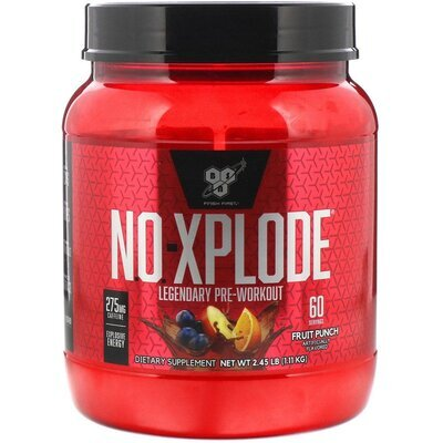 Передтренувальний комплекс BSN N.O. XPLODE Pre Workout Igniter, фруктовий пунш, 60 порцій 1,11 кг