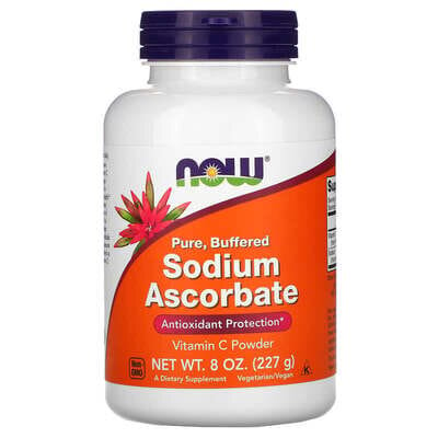 Аскорбат натрію NOW Sodium Ascorbate Pure Buffered порошок, 227 г