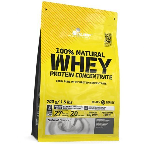Протеїн Olimp 100% Natural Whey Concentrate, без смаку, 700 г