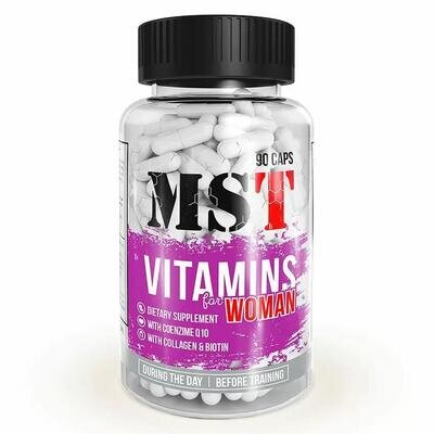 Вітаміни для жінок MST Nutrition Vitamins for Women, 90 капсул