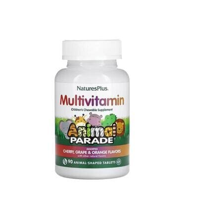 Мультивітаміни для дітей Nature's Plus Animal Parade Children's Multi-Vitamin, смак асорті, 90 таблеток