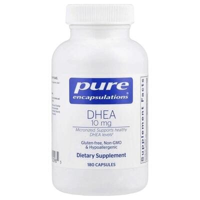 ДГЕА Pure Encapsulations DHEA 10 мг, 180 капсул