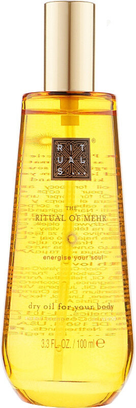 Олія для тіла та волосся Rituals The Ritual Of Mehr суха, 100 г