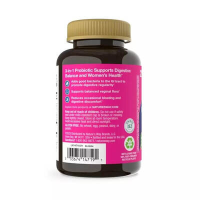 Пробіотик для жінок Nature's Way Women's Probiotic смак апельсина, 50 жувальних цукерок