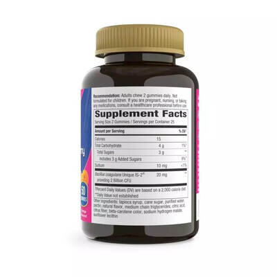 Пробіотик для жінок Nature's Way Women's Probiotic смак апельсина, 50 жувальних цукерок