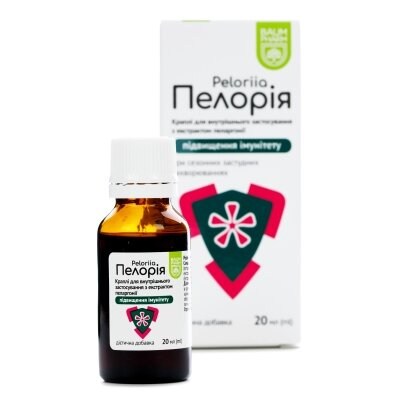 Пелорія Baum Pharm краплі по 20 мл у флак.