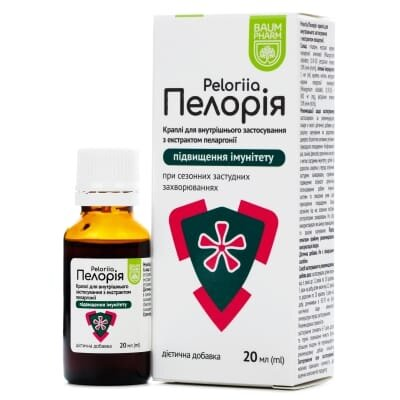 Пелорія Baum Pharm краплі по 20 мл у флак.