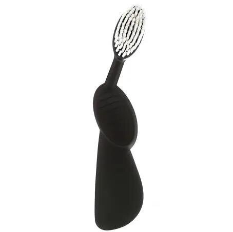 Зубна щітка Radius Flex Right Hand для правші, м'яка, чорна