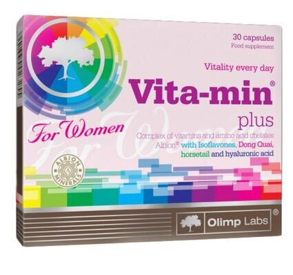 Вітаміни для жінок Olimp Vitamin Plus For Women, 30 капсул