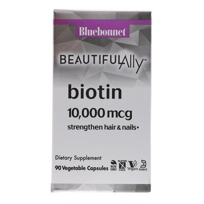 Біотин 10000 мкг Beautiful Ally Bluebonnet Nutrition капсули №90