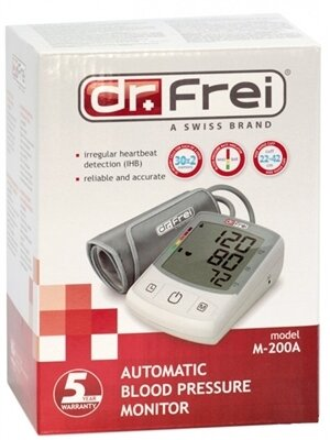 Тонометр Dr. Frei M-200 A автоматичний з мережевим адаптером