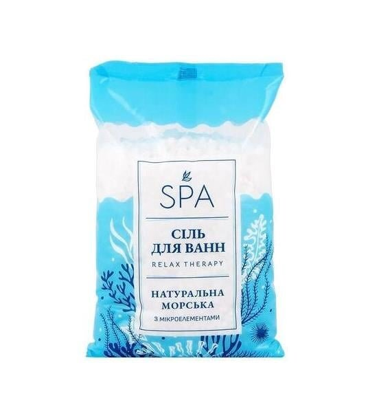 Сіль для ванн Spa натуральна морська, 1 кг