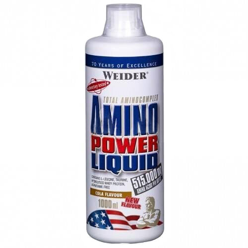 Амінокислотний комплекс Weider Amino Power Liquid, кола, 1000 мл
