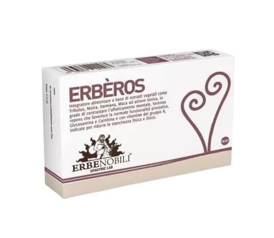 Рослинний комплекс Erbenobili Erberos для підвищення потенції, 30 таблеток