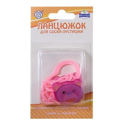 Ланцюжок для пустушки Київгума Flowers of life 071122