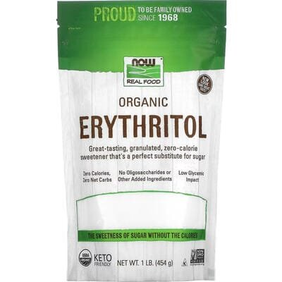Еритритол NOW Real Food Organic Erythritol, 454 г