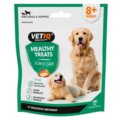 Ласощі для собак VetIQ Healthy Treats Joint care з куркою для здоров'я кісток та суглобів, 70 г