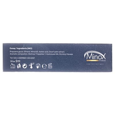Сироватка-активатор Minox для росту брів, 9 мл