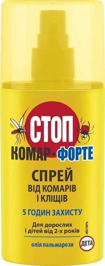 Спрей від комарів та кліщів Біокон Стоп Комар Форте, 95 мл