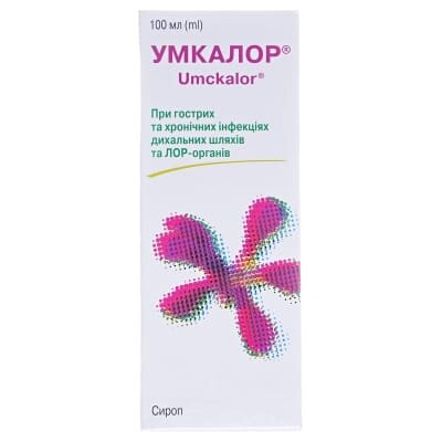Умкалор сироп по 100 мл у флак.