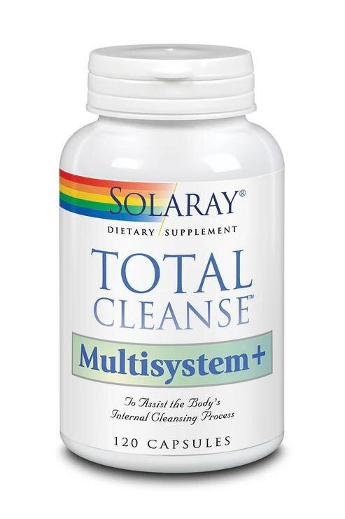 Повне очищення організму Solaray Total Cleanse Multisystem, 120 капсул
