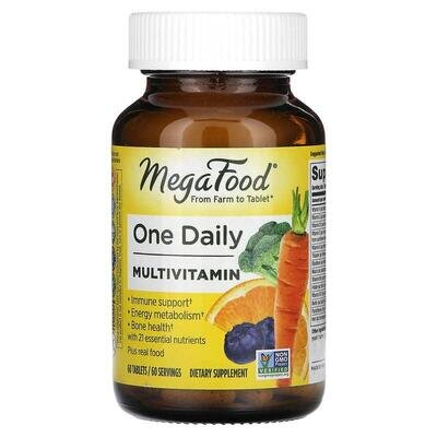 Мультивітаміни MegaFood One Daily, 60 таблеток