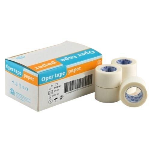 Пластир медичний Iberhospitex Oper Tape на нетканій основі 1,25 см х 5 м, 1 штука