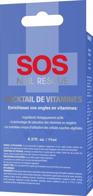 Засіб для нігтів Sos Nail Rescue Вітамінний коктейль, 11 мл