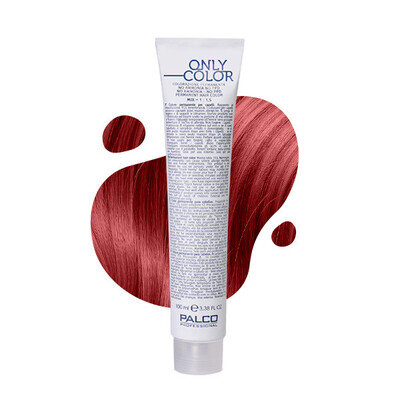 Крем-фарба для волосся Palco Professional Only Color безаміачна № 7.56 блонд середній махагоновий червоний, 100 мл