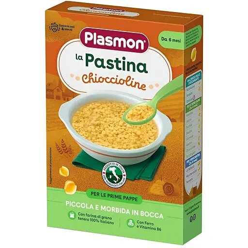 Макарони Plasmon Сhiccioline з 6 місяців, 300 г
