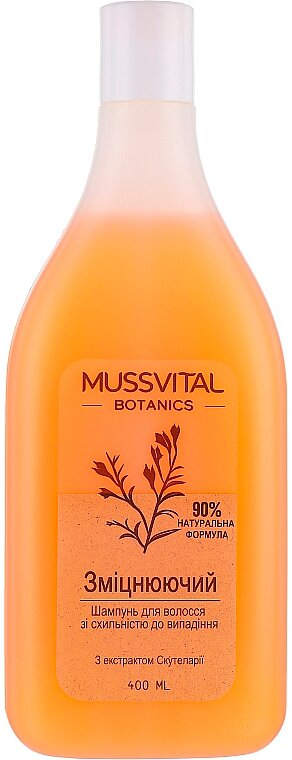 Шампунь Mussvital Botanics Зміцнюючий, 400 мл
