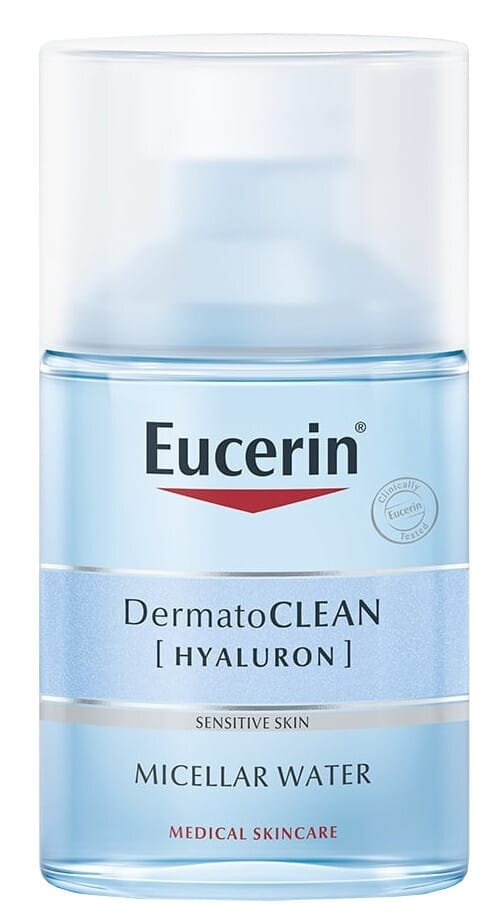 Міцелярний флюїд Eucerin DermatoClean 3-в-1очищуючий для всіх типів шкіри (83581), 100 мл