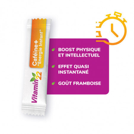Вітамінно-мінеральний комплекс Vitamin 22 Cafeine+ Energie Instant порошок №14 в стіках