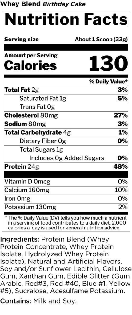 Протеїн Rule One Whey Blend , святковий торт, 2244 г