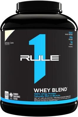 Протеїн Rule One Whey Blend , святковий торт, 2244 г