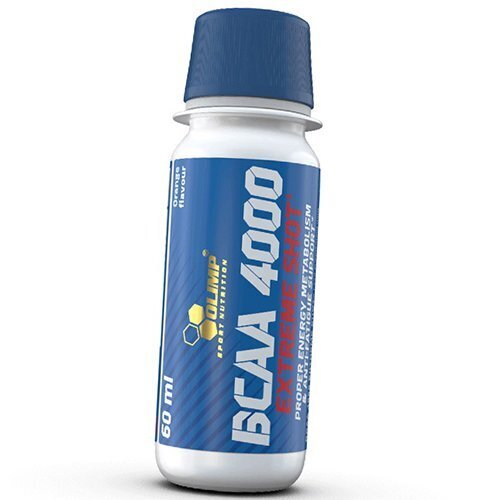 Амінокислота Olimp BCAA 4000 Extreme Shot Апельсин, 20 штук по 60 мл