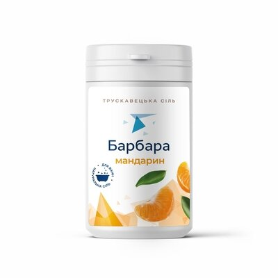 Барбара трускавецька натуральна сіль для ванн мандарин, 1 кг
