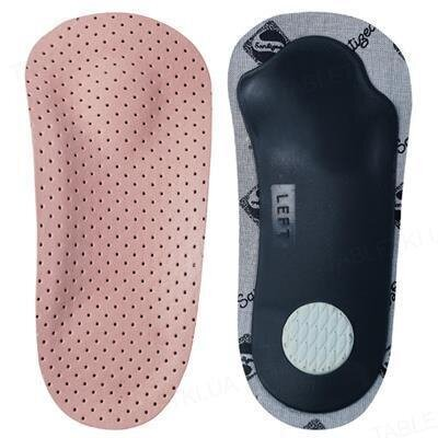 Напівустілка-супінатор Foot Care ШНС-001 ортопедична шкіряна, розмір 35-36