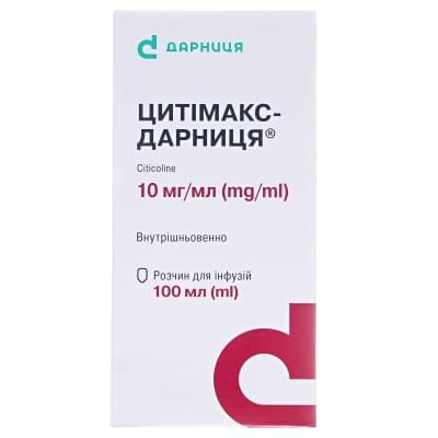 Цитімакс-Дарниця розчин д/інф. 10 мг/мл по 100 мл у флак.