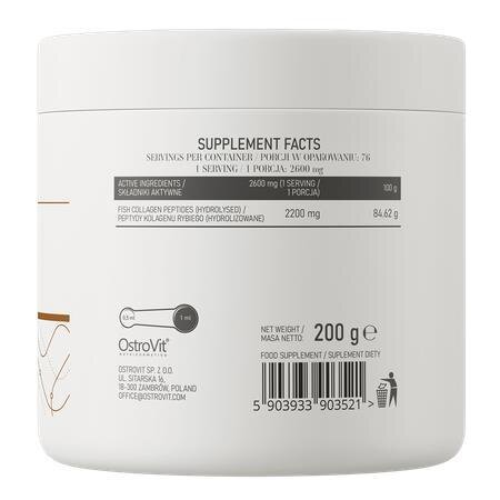 Хондропротектор OstroVit Marine Collagen груша, 200 г