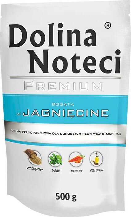Консерва для собак Dolina Noteci Premium Ягня, 500 г