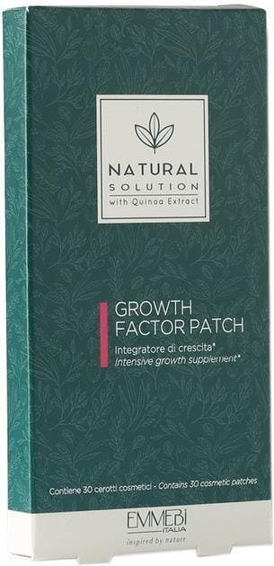 Патчі Emmebi Italia Natural Solution фактор росту, 30 шт