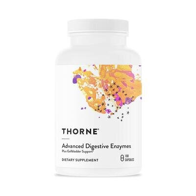 Травні ферменти Thorne Research Advanced Digestive Enzymes (Bio-Gest) капсули №180