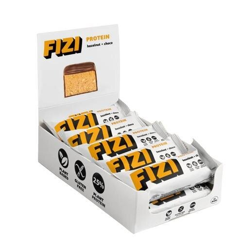 Батончик протеїновий Fizi Protein Фундук+Шоколад, 10 штук по 45 г