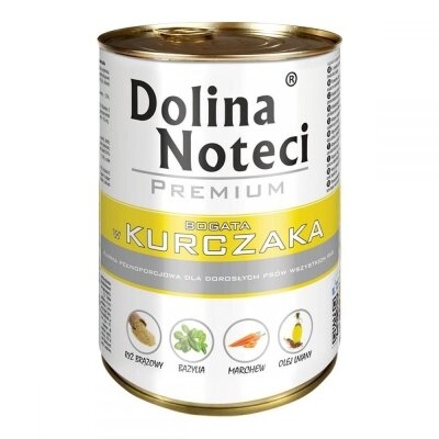 Консерва для собак Dolina Noteci Premium Курка, 400 г