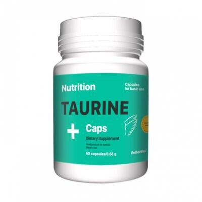 Амінокислота AB PRO EntherMeal TAURINE+, 60 капсул