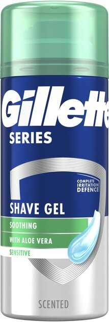 Гель для гоління Gillette Series Sensitive для чутливої шкіри, 75 мл